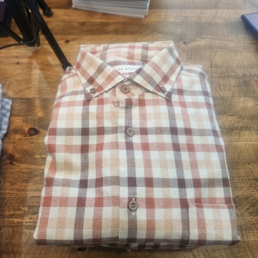 Brand New Miller Westby Casual Button Down Fall Shirt